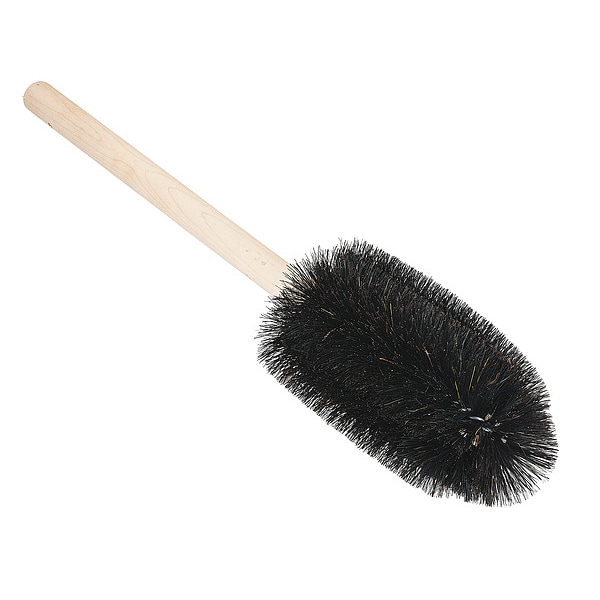 Brocha, Jarra y Cilindro Tanis, Mango de 10 pulgadas de largo, Cerdas de 6 pulgadas de largo, Negro, 16 pulgadas de largo en total - 06180