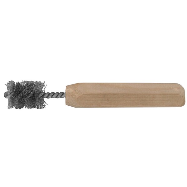 Cepillo de ajuste de cobre Jones Stephens 1-1/2 pulgadas de diámetro interior 1-5/8 pulgadas de diámetro exterior, mango de madera, paquete de 6 - B29150