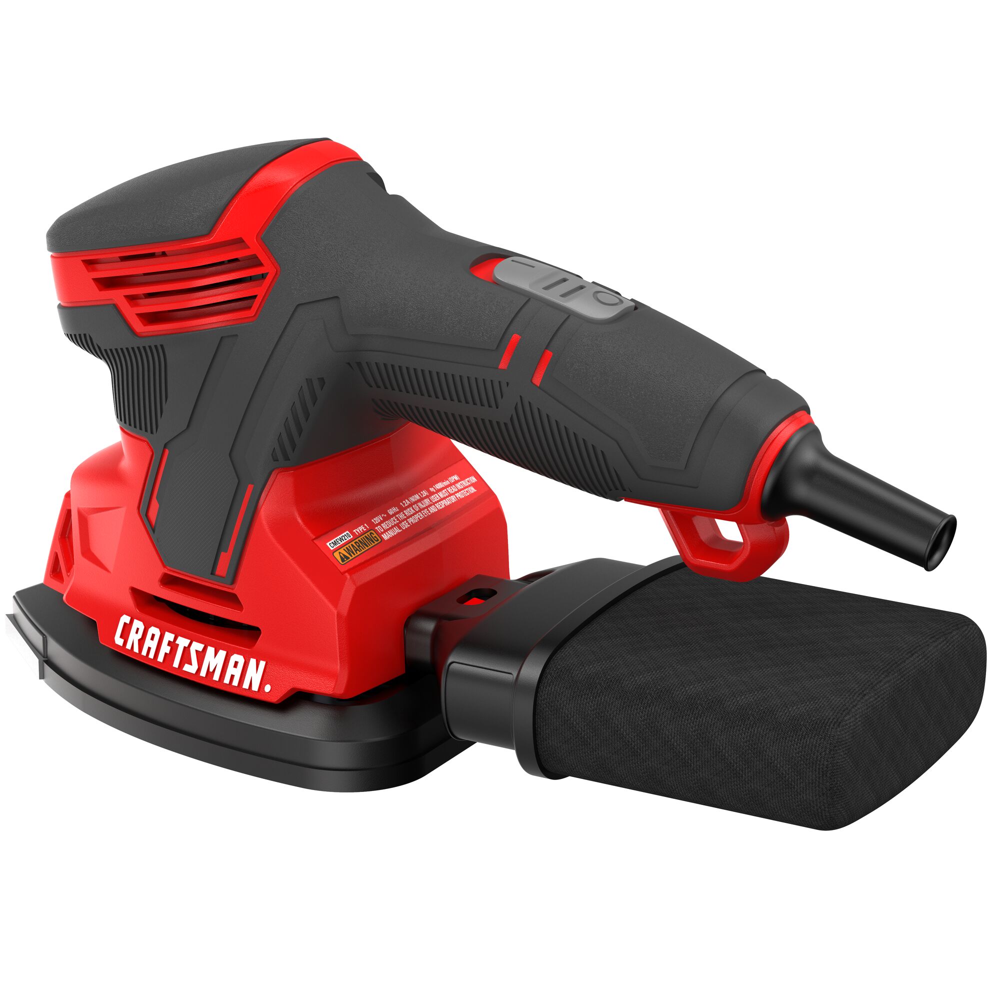 Lijadora detallista CRAFTSMAN de 120 Voltios y 1.2 Amperios con control de polvo CMEW210