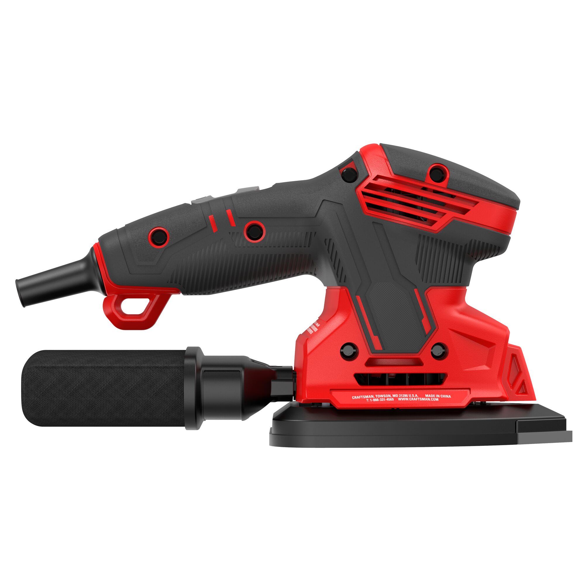 Lijadora detallista CRAFTSMAN de 120 Voltios y 1.2 Amperios con control de polvo CMEW210