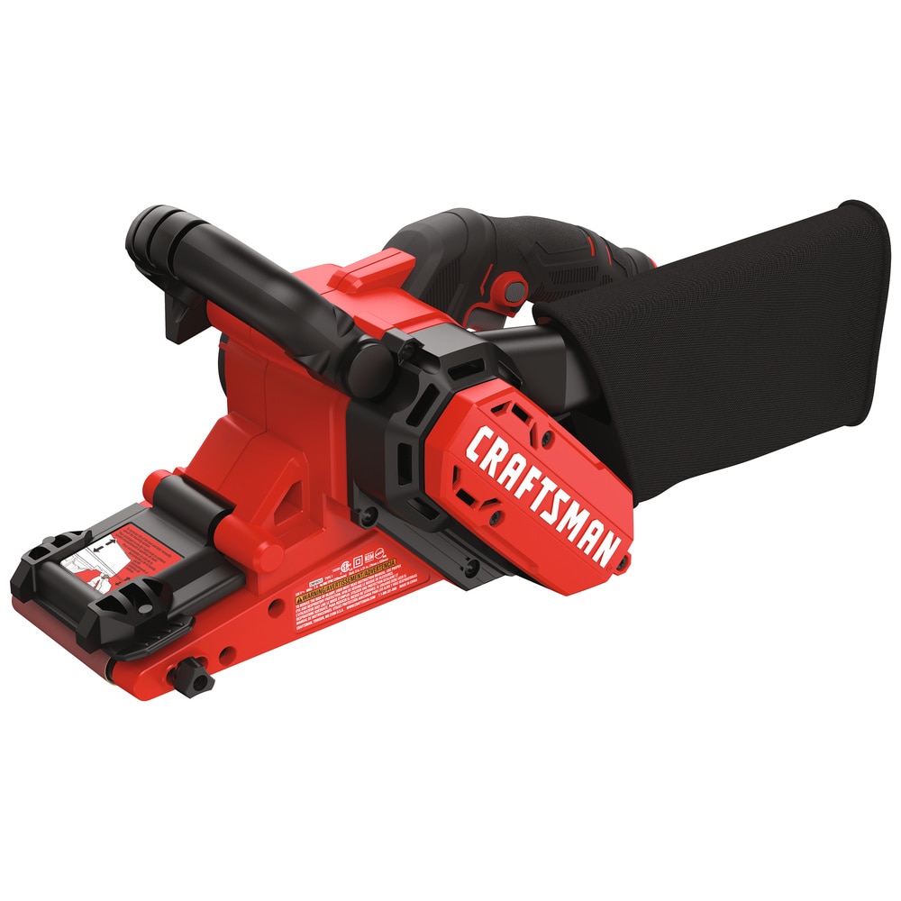 Lijadora de banda CRAFTSMAN de 120 voltios y 7 amperios con manejo de polvo CMEW213