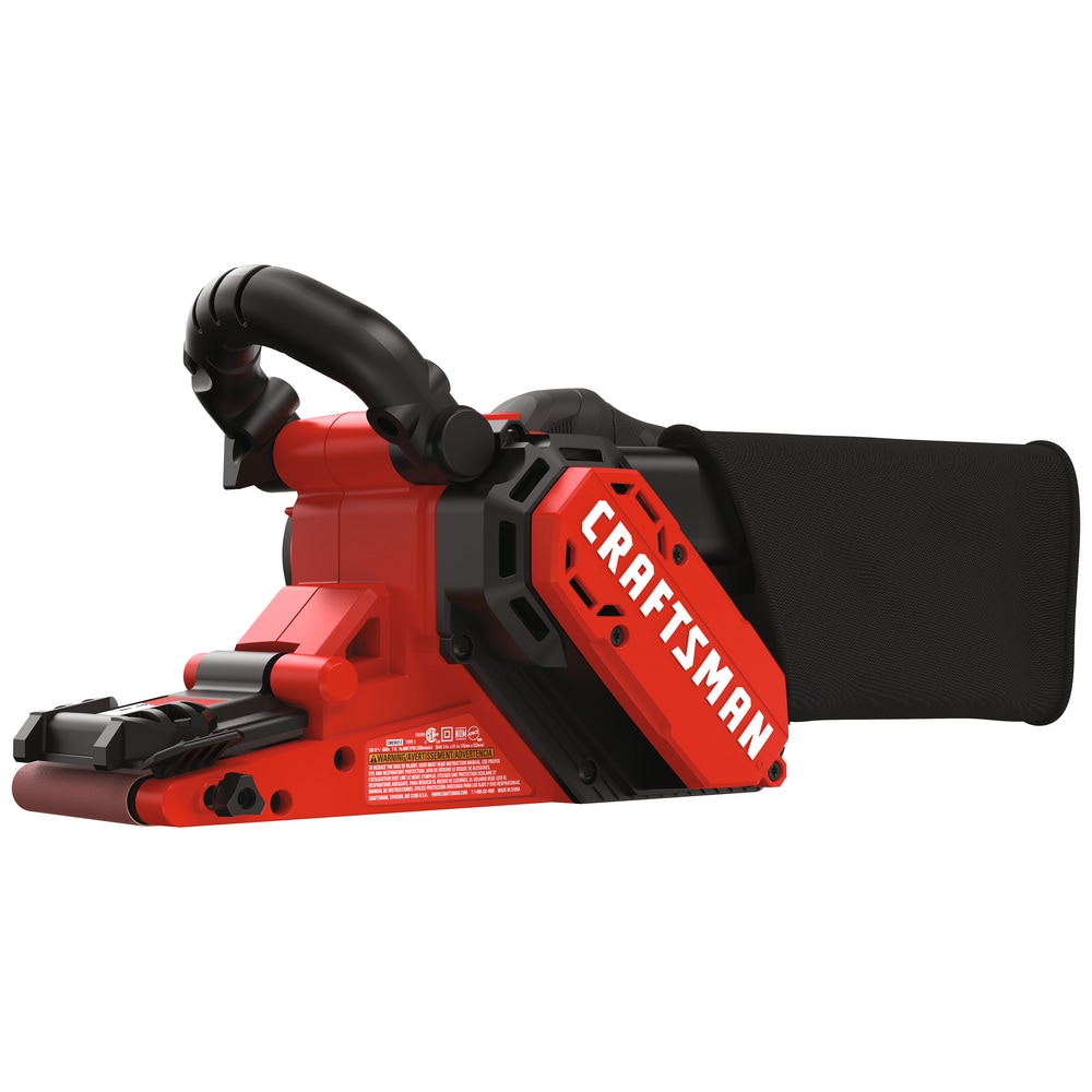 Lijadora de banda CRAFTSMAN de 120 voltios y 7 amperios con manejo de polvo CMEW213