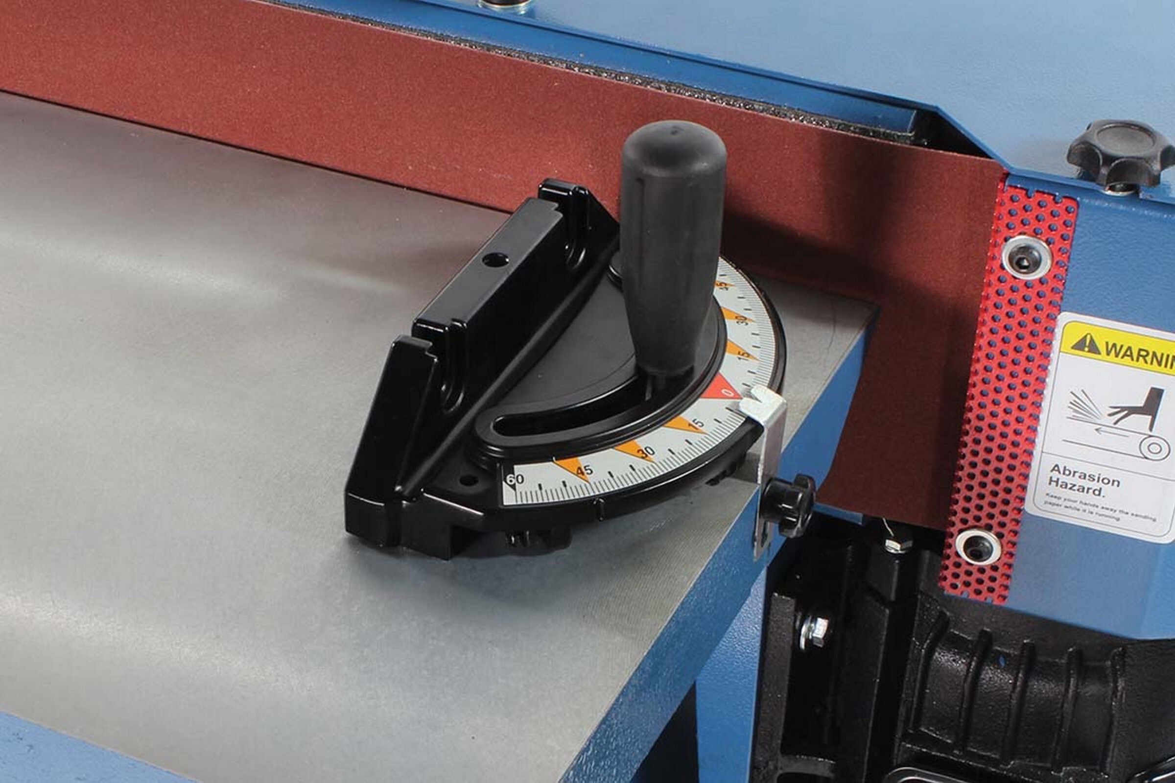 Lijadora de banda Baileigh Industrial Baileigh 220 volts 20 amperios con manejo de polvo BA9-1004162.