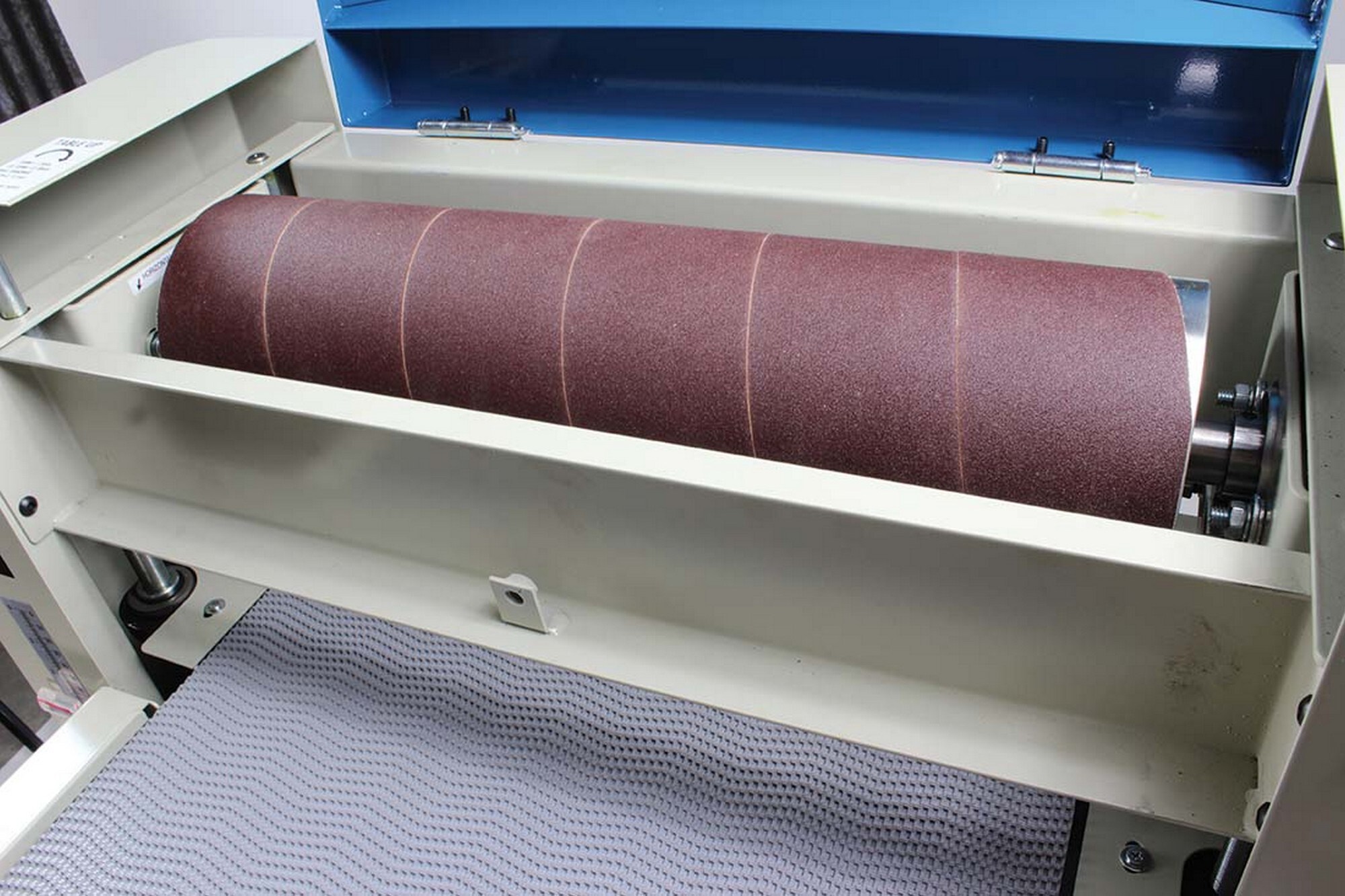 Lijadora de tambor Baileigh Industrial de 220 voltios y 15 amperios con gestión de polvo BA9-1007013