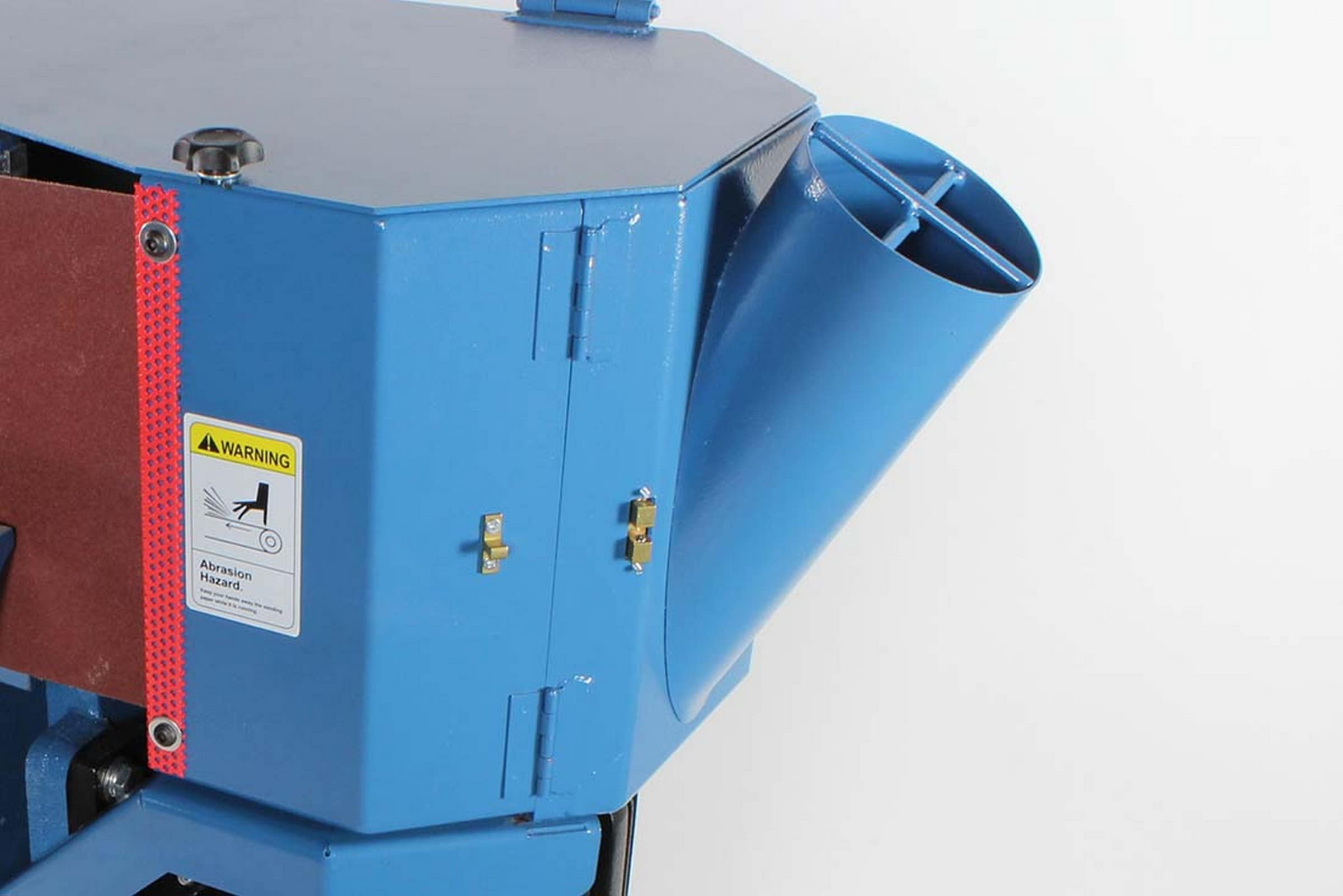 "Lijadora de banda Baileigh Industrial de 220 voltios y 18 amperios con gestión de polvo BA9-1004164"