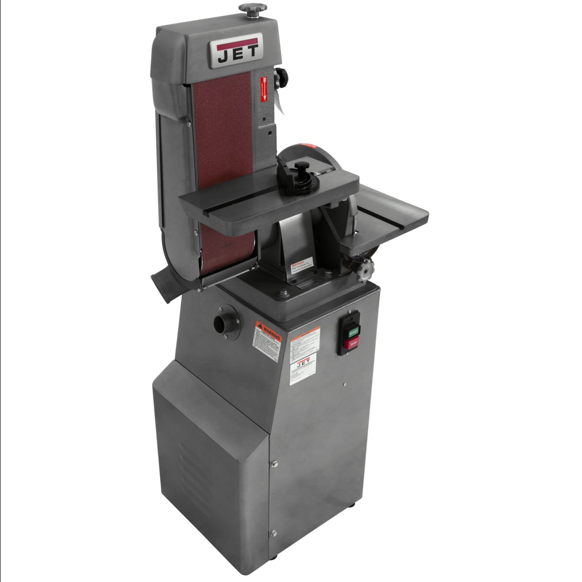 Lijadora de banda/disco JET J-4200A de 115 voltios y 12 amperios con control de polvo JT9-414551