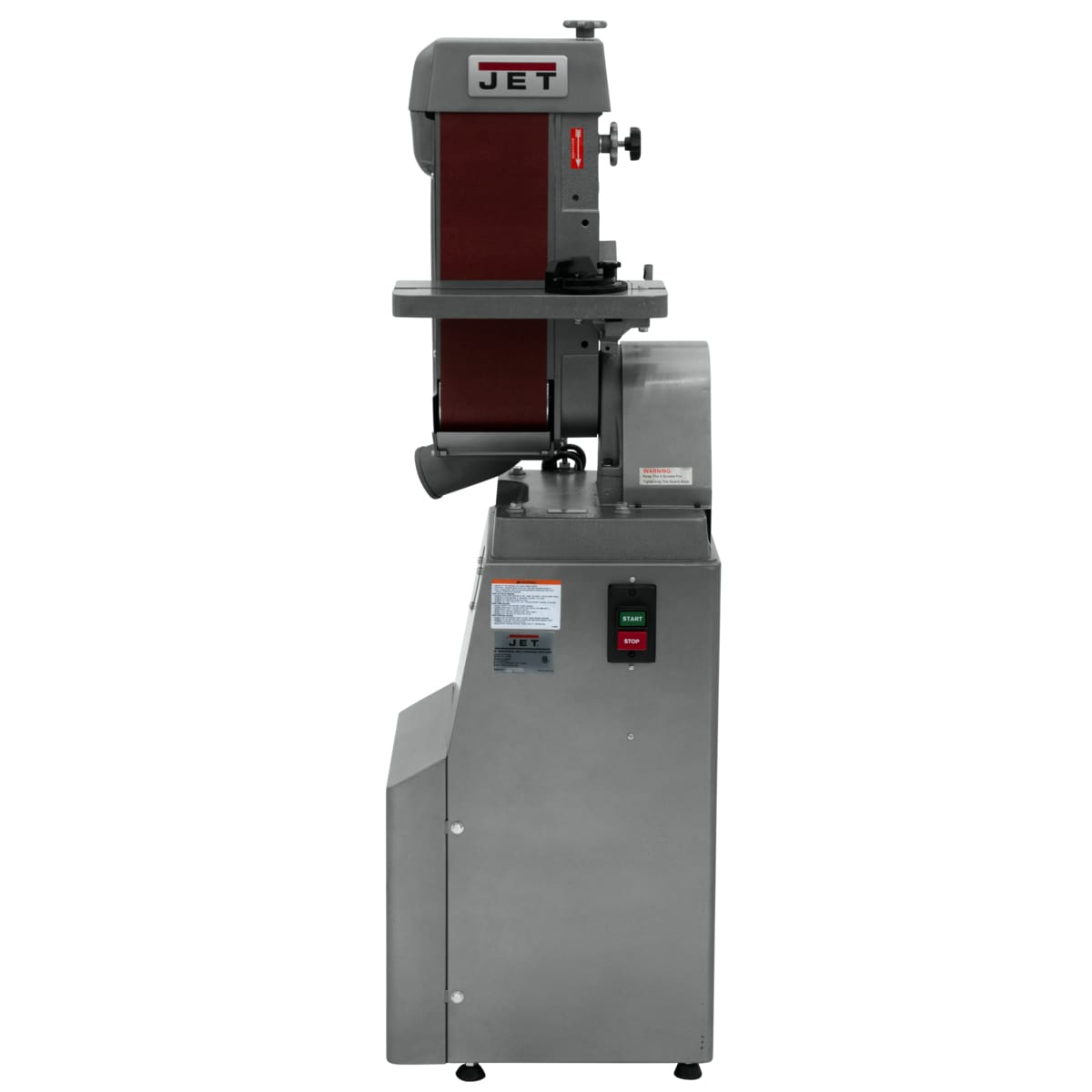 Lijadora de banda JET J-4300A, 6" x 48" 115-Volt 15-Amp con Manejo de Polvo JT9-414600