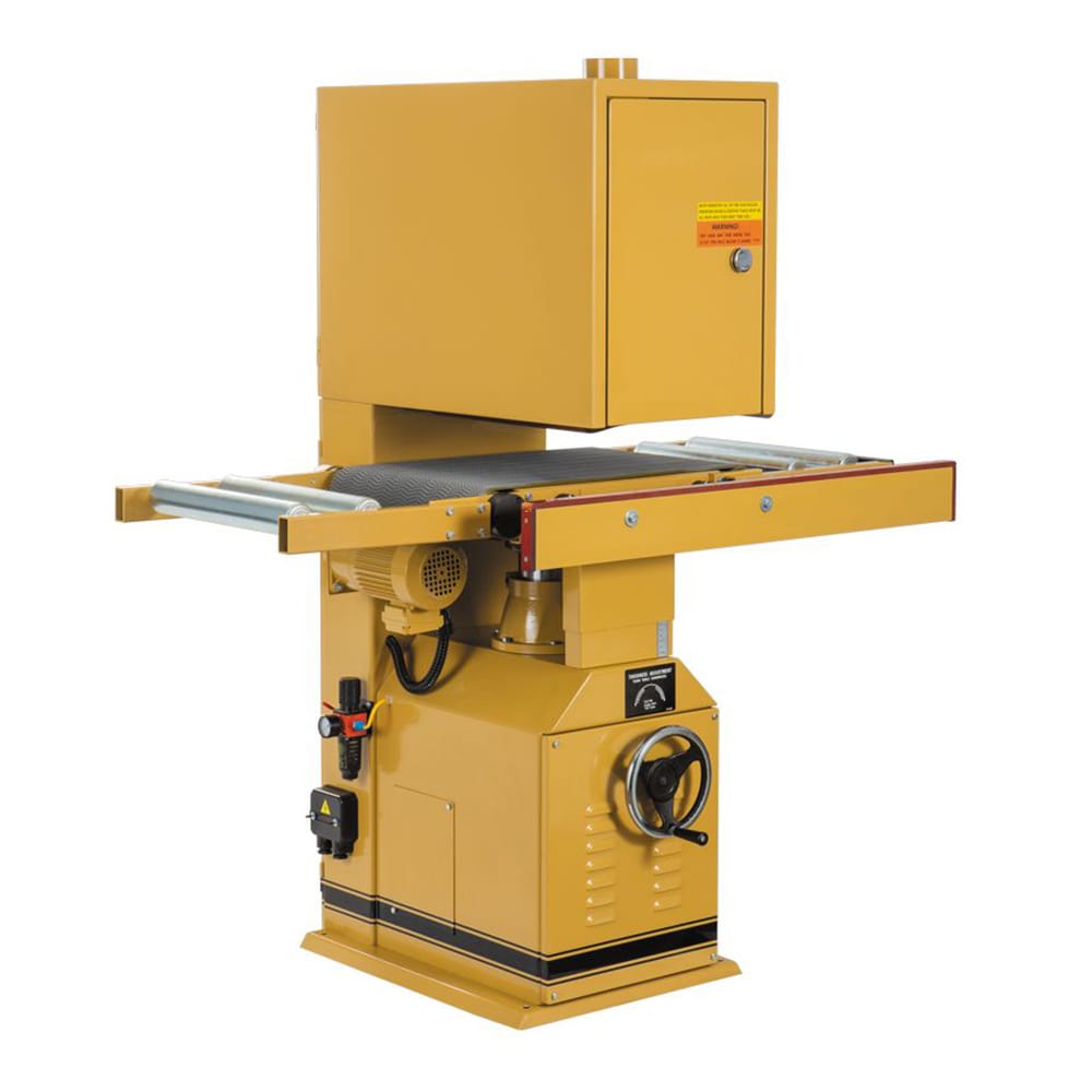 Lijadora de banda de velocidad variable Powermatic de 16 pulgadas, 230 voltios, 20 amperios con control de polvo PM9-1791250