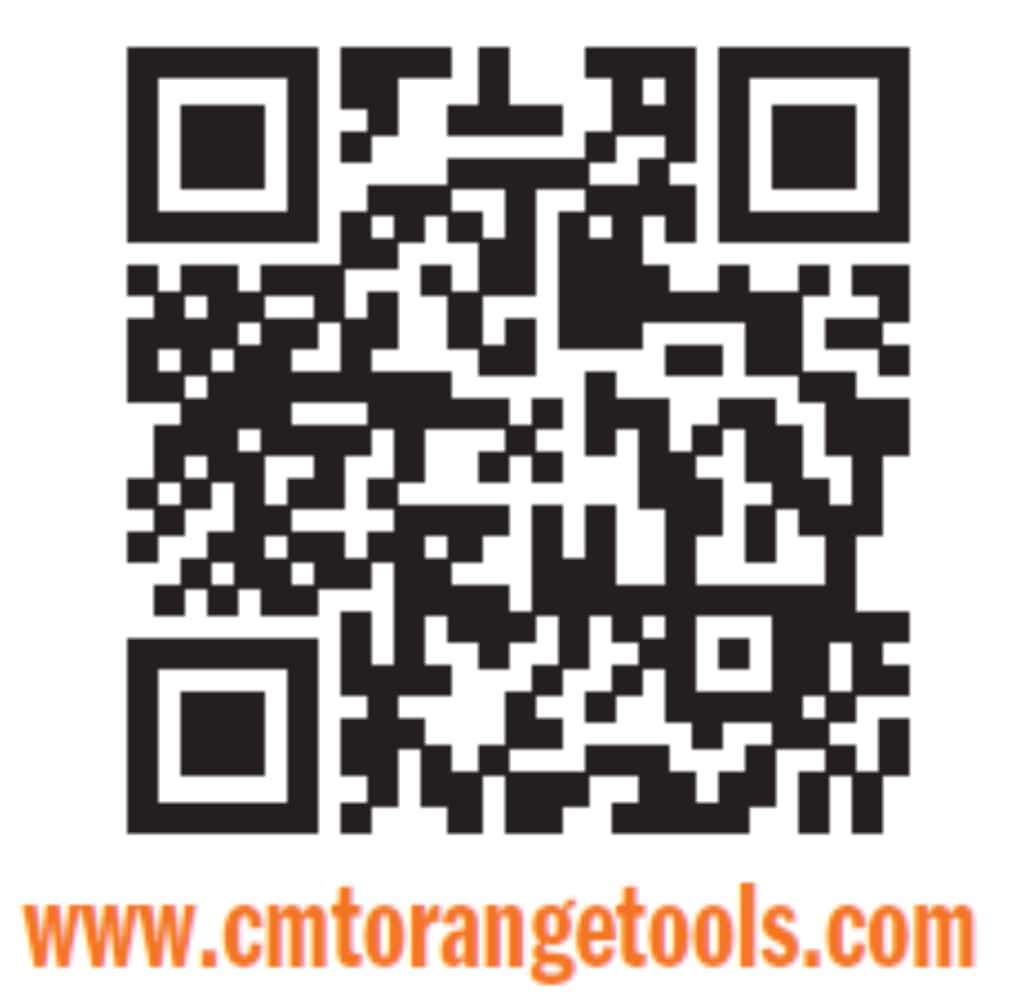 Broca de enrutador biselado con punta de carburo de 1/8 pulgadas CMT 838.190.11