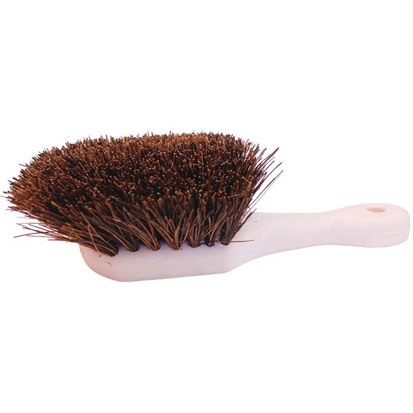 Cepillo de uso múltiple Brush Man, bloque sintético de 8", cerdas de palma, paquete de 12 - U96