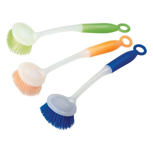 Cepillo con cerdas de nailon y mango de plástico Swivel 01-1307 de 9 pulgadas, paquete de 24 - SW2513653