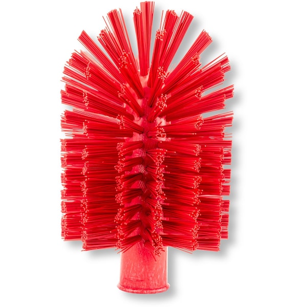 Cepillo para tubos y válvulas Sparta 4 in W, rojo, de polipropileno - 45004EC05