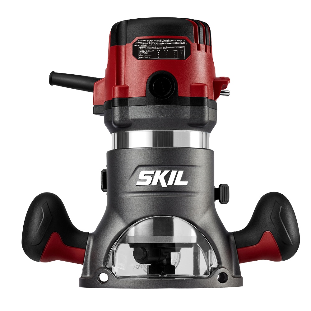 SKIL Combo Fijo/Sumergible Router de Velocidad Variable de 2.5-HP, 14-Amperes, 1/4-pulg y 1/2-pulg Modelo RT1322-00