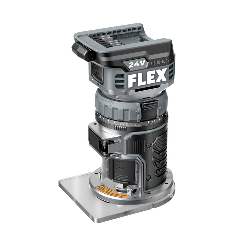 Router inalámbrico FLEX 1/4 pulgadas 1.5 HP de velocidad variable sin escobillas Trim FX4221-Z