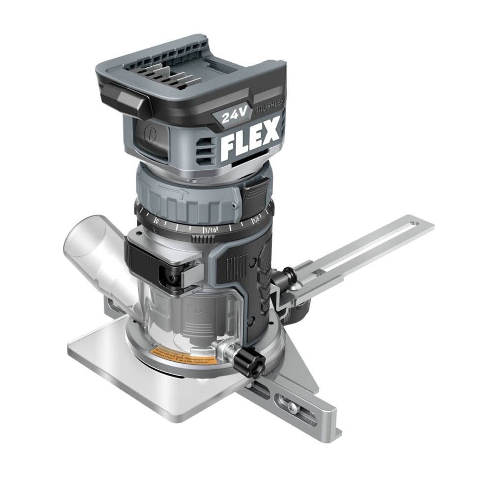 Router inalámbrico FLEX 1/4 pulgadas 1.5 HP de velocidad variable sin escobillas Trim FX4221-Z