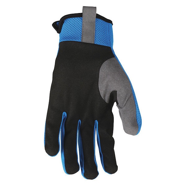Guantes Mecánicos de Seguridad Mcr, XL (10), Negro/Azul/Gris - 951XL