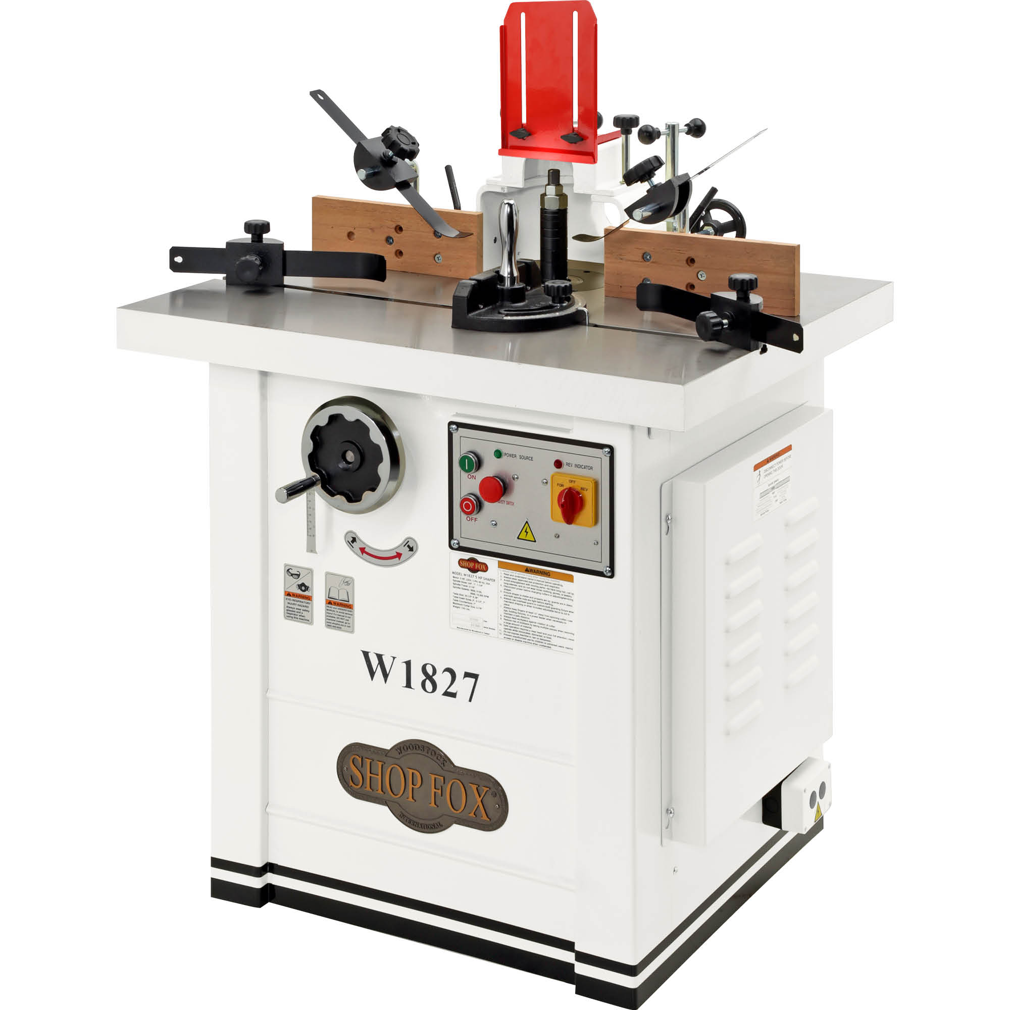 Shop Fox W1827 5-HP Shaper - Shop Fox W1827 enrutador de 5 caballos de fuerza