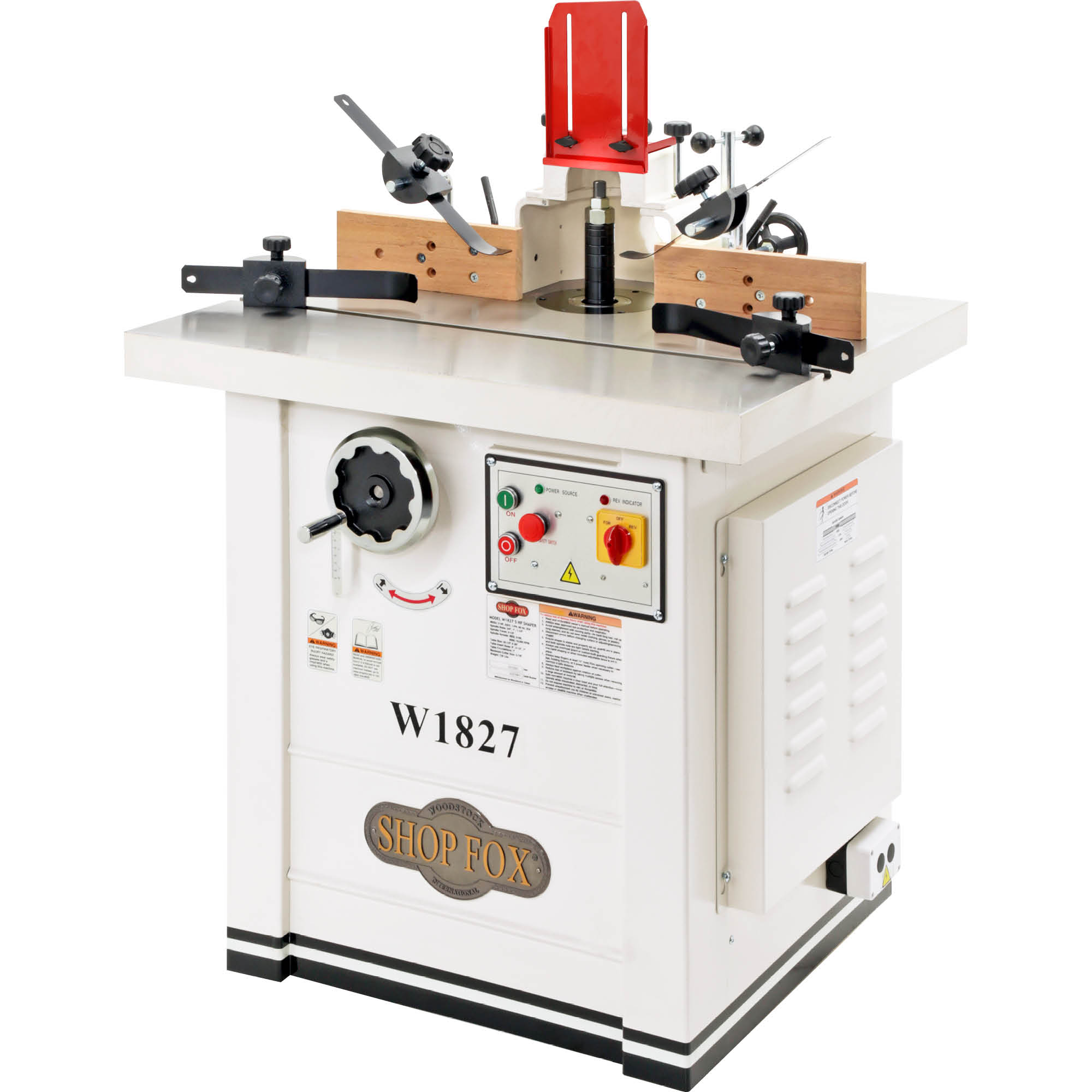 Shop Fox W1827 5-HP Shaper - Shop Fox W1827 enrutador de 5 caballos de fuerza
