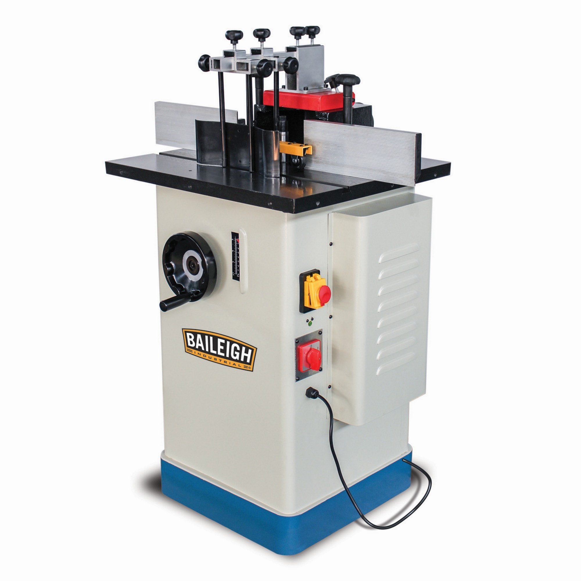 Router Fijo/De Inmersión de Velocidad Variable sin Escobillas 2 HP Combo Baileigh Industrial 1/4-in 3/8-in 1/2-in y 8mm con Mesa y BA9-1014745