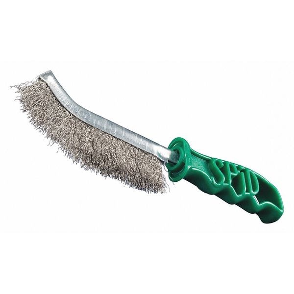 Brocha Tanis 9-5/8" SPID, Acero Inoxidable, Mango de Vástago - 71410