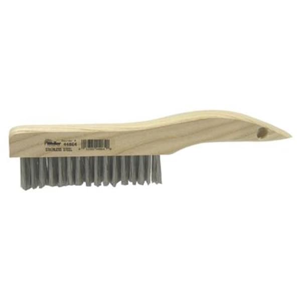 Cepillo de alambre a mano Weiler 804-44064 Sh-46-Ss para calzado - 804-44064
