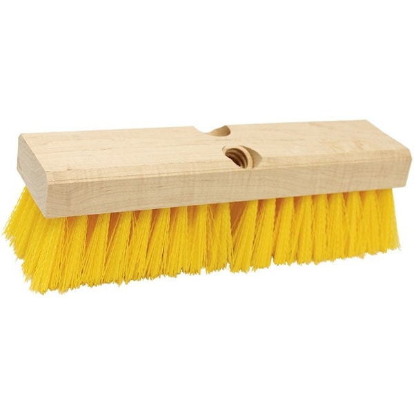 Escobilla The Brush Man 10” para cubiertas, Bloque de madera, Relleno sintético, 12 piezas - DSP10-TT