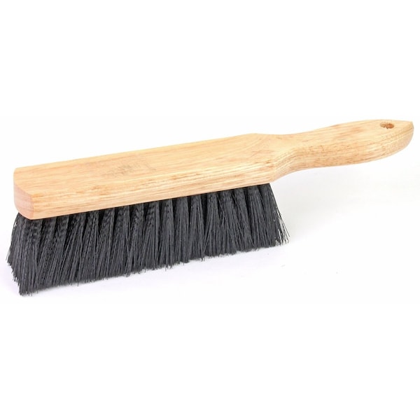 Cepillo Man 8in, Cepillo de Mostrador, Bloque de Madera, Relleno Sintético Negro Fino - CB89
