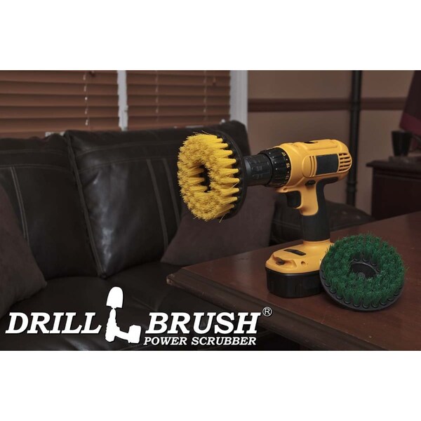 Accesorios de Cocina para Taladro Drillbrush - Limpieza de Ollas - Artículos de Limpieza - Cepillo para Taladro - 5IN-S-GY-H-DB