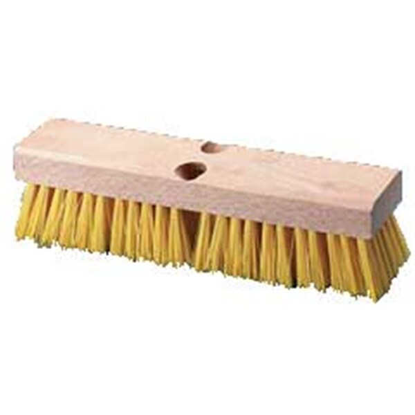 Cepillo para cubiertas con cerdas de plástico de precisión - Crema - 10 pulgadas - PI3025056