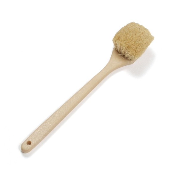 Cepillo de fregar Malish, utilitario, blanco, 20 pulgadas de largo en total, paquete de 12 - 170620