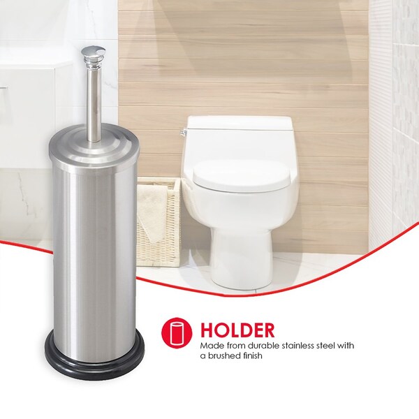 Home Basics 4.5 in W 4.5 in L Handle, Plata - ZOR96297