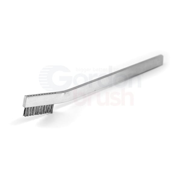Cepillo Gordon Brush de 1x11 filas de cerdas de nailon estático disipativo rígido de 0.016 pulgadas - 11AL316SSG-12