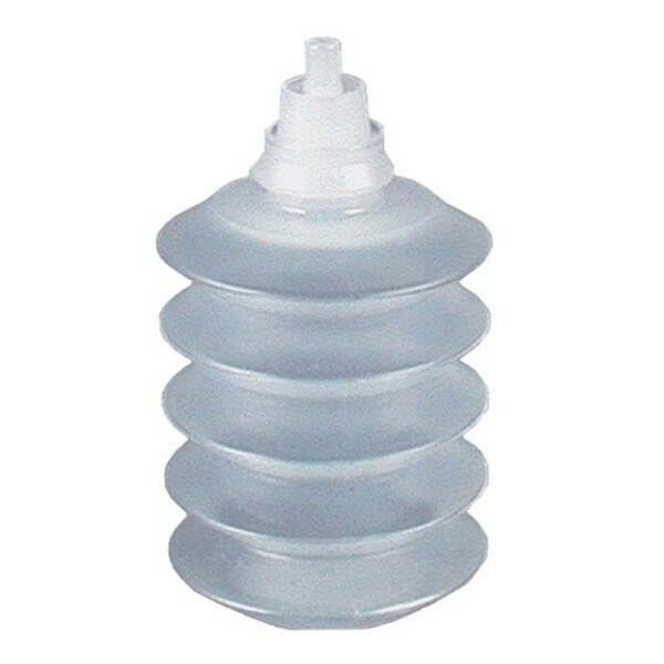 Botella con fuelle de 1 oz Gordon Brush Btl-Bel-1 con inserto de bloqueo Luer - Paquete de 25 - BTL-BEL-1