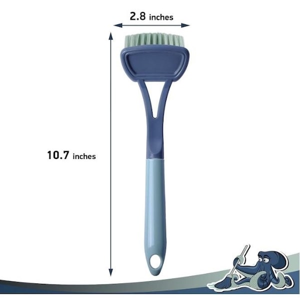 Cepillo Dsv Standard Scrubber para Lavar Trastes de Cocina, Cerdas Rígidas Duraderas, Paquete de 10 - 70701-10