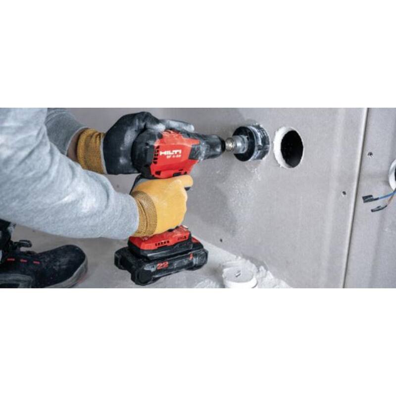 Taladro inalámbrico compacto sin escobillas Hilti 22-Volt NURON SF 4 ATC de 1/2 pulgadas con batería de iones de litio (solo herramienta) - 2253847