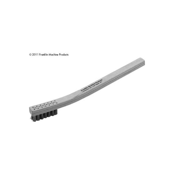 Allpoints 1421339 Cepillo de alambre de acero inoxidable, cerda de acero inoxidable, 7-5/8" - 1421339