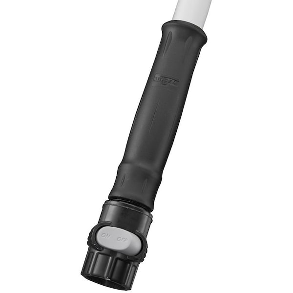 Palo de flujo de agua Unger LOCK-ON, 48 pulgadas L, roscado, aluminio, color plata - 976500