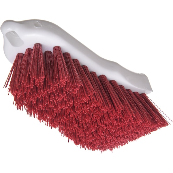 Cepillo para Tabla de Cortar Roja Carlisle Foodservice 6"x2.5", Paquete de 12- 40521EC05
