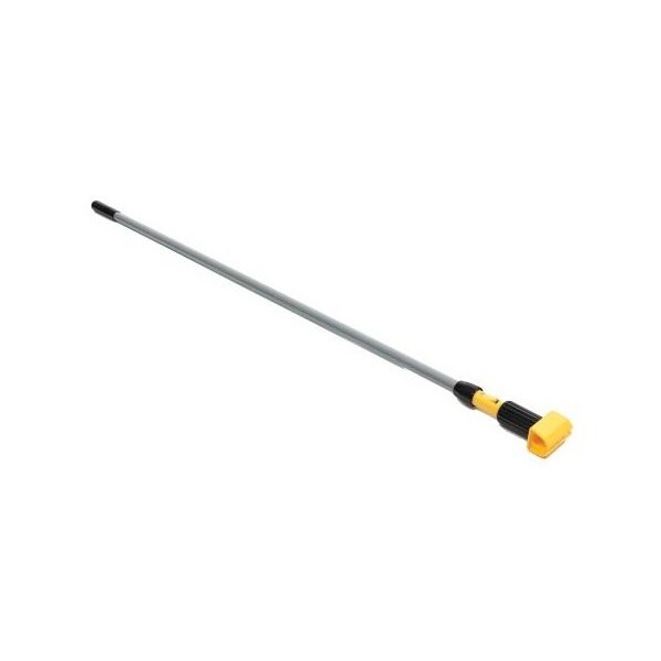 Mango de Trapeador Húmedo Estilo Abrazadera Gripper de Rubbermaid con Cabeza de Aluminio/Plástico Amarillo 60 pulg. - FGH226000000-EA