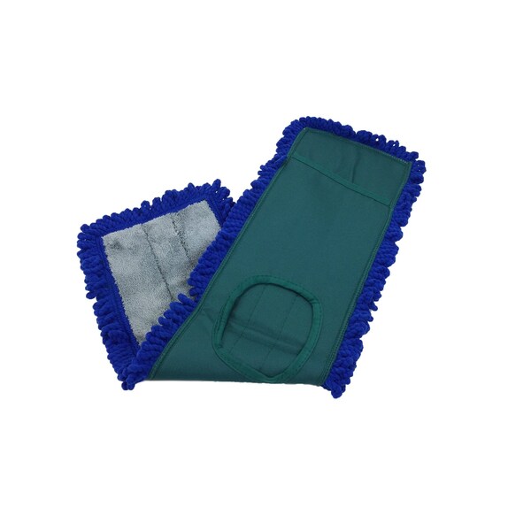 Trapos para el polvo con flecos Monarch con respaldo de lona - 24" (paquete de 48), 48PK - M850024