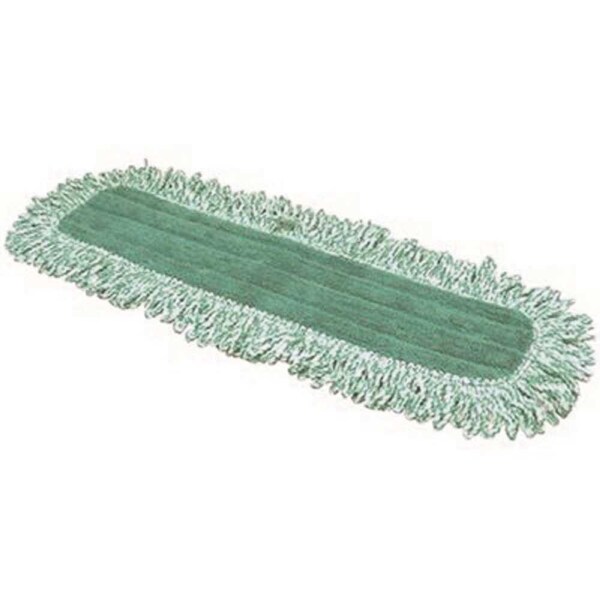 Mopa de polvo de microfibra verde con flecos Renown de 18 pulgadas, paquete de 3 - MPFG318