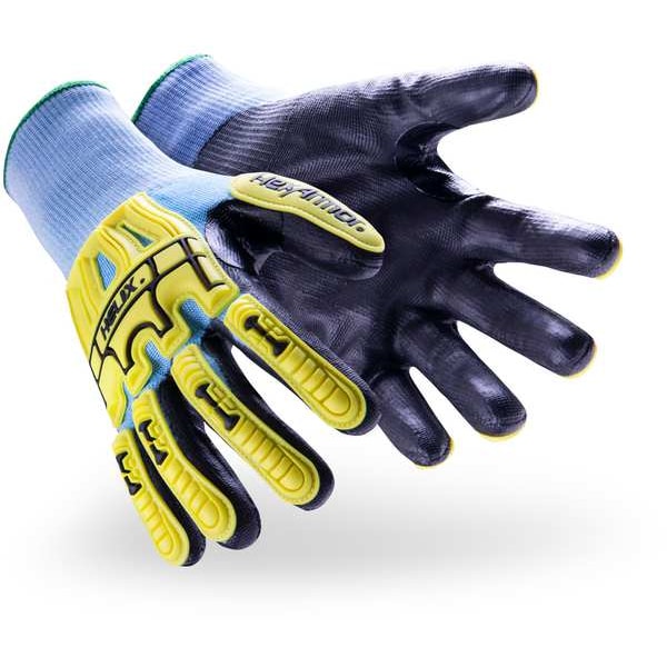 Guantes de seguridad Hexarmor, Nivel de Corte A5, de calibre 15, color azul, talla 3XL (12) - 3012-XXXL (12)