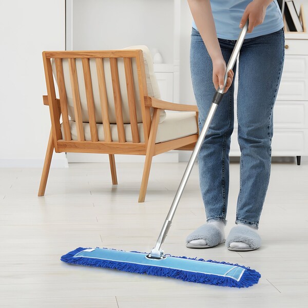 Cabezal de trapeador de polvo bucleado Gritt Commercial 48 Microfiber - GRI182-48-3PK-ZORO