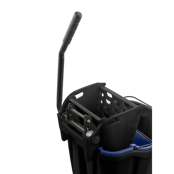 Combo de balde para trapeador Carlisle Foodservice, 35qt, con exprimidor de prensa lateral - 9690403
