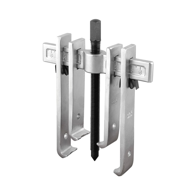 Urrea 6 ton straight jaw puller set 8PC without metal box - 4214