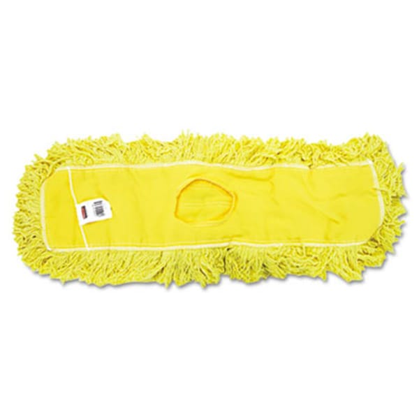 Tra trampa comercial de polvo Rcp Trapper Looped-End Lavable 5' X 24' Amarillo - J15300YEL