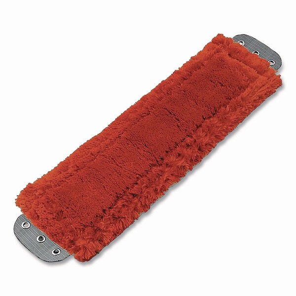 Trapo de microfibra Unger SmartColor MicroMop 15.0, resistente y duradero, 16 x 5, rojo, paquete de 5 - MM40R