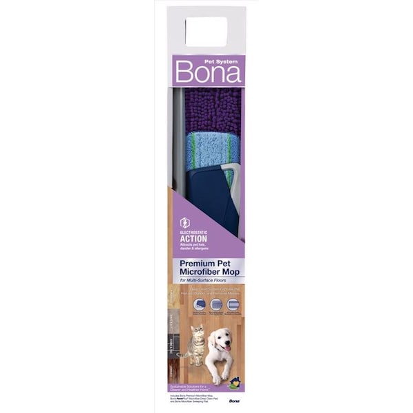 Trapeador en seco Bona Bona Pet System de 16.5 pulgadas de ancho - WM710013614