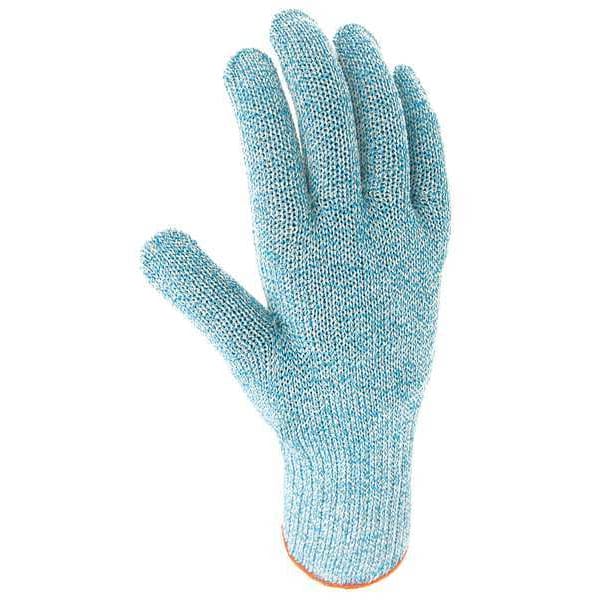 Guantes resistentes a cortes de Tilsatec, Nivel de corte A8, calibre 7, color azul, 6 - TTP410B-060