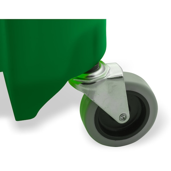 Cubeta para trapeador Carlisle Foodservice, solo la cubeta, 35qt, verde - 7690409